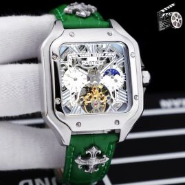 Picture of Cartier Watches Men Santos De Cartier _SKU2200cartier-44x12mm-1005162836